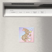 paasbunny en mandje magneet (Insitu (Vaatwasser))