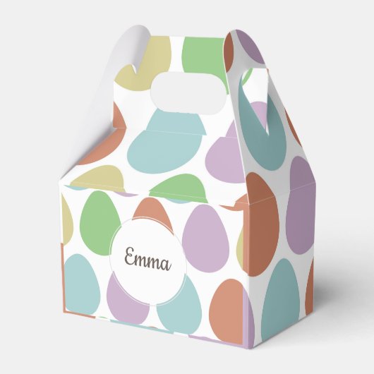 Paasbunny Favor Box Bedankdoosjes (Achterkant)