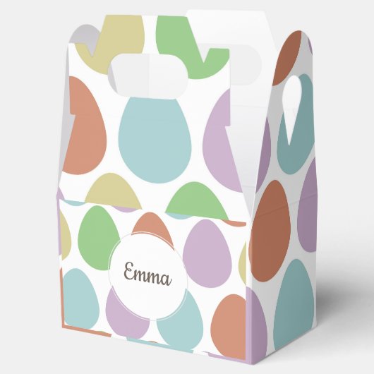 Paasbunny Favor Box Bedankdoosjes (Geopend)