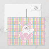 Paasbunny Feestdagenkaart (Voorkant / Achterkant)