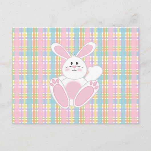Paasbunny Feestdagenkaart (Voorkant)