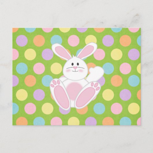 Paasbunny Feestdagenkaart (Voorkant)