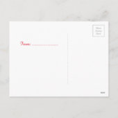 paasbunny feestdagenkaart (Achterkant)