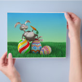 Paasbunny Flyer (Hand)