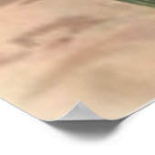 Paasbunny, gekleurd, gekleurde eitjes poster (Hoek)