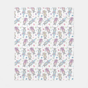 Paasbunny Gnome Patroon Fleece Deken