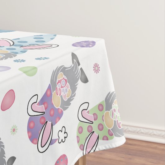 Paasbunny Gnome Patroon Tafelkleed (Voorbeeld)