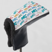 Paasbunny Golfheadcover (3/4 voorkant)