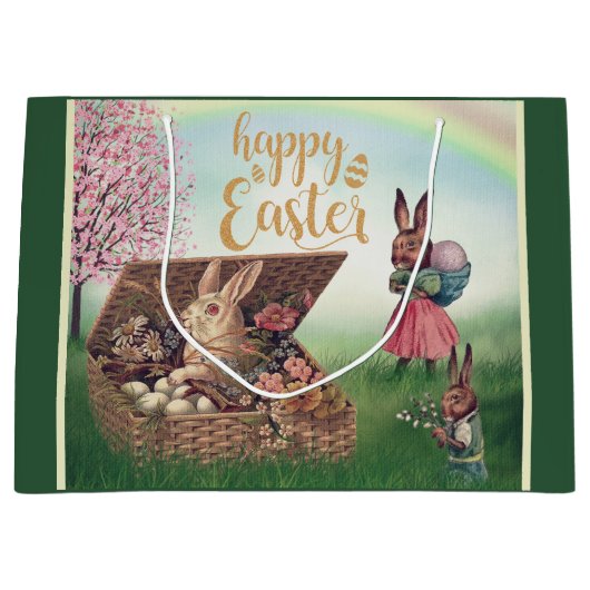  paasbunny groot cadeauzakje (Voorkant)