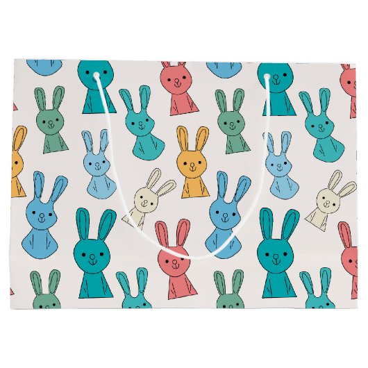 Paasbunny Groot Cadeauzakje (Achterkant)