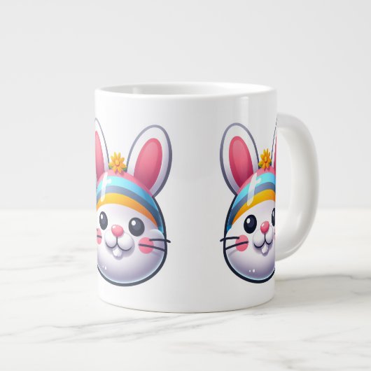 Paasbunny Grote Koffiekop (Voorkant rechts)