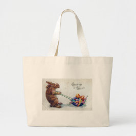 Paasbunny Grote Tote Bag