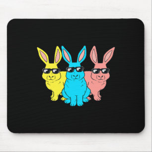 PaasBunny Hip Hop Trio Bunnies Fun Boys Girls K Muismat