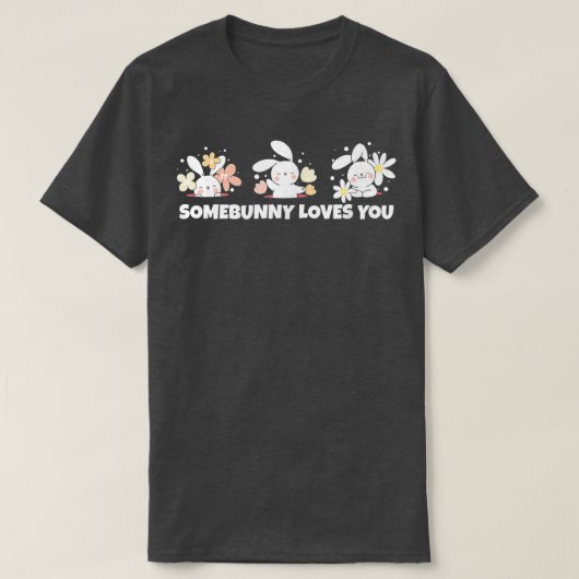 PaasBunny houdt van je T-shirt (Design voorkant)