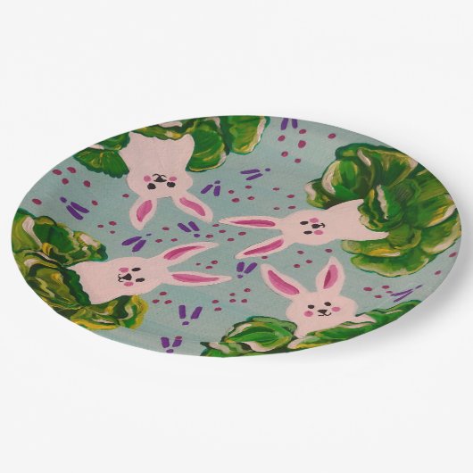 PaasBunny in Bord voor afval (Gekanteld)