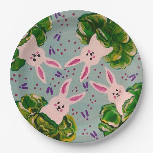 PaasBunny in Bord voor afval (Voorkant)