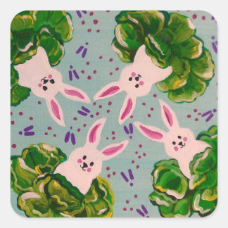PaasBunny in Cabbage Sticker