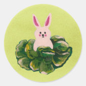PaasBunny in Cabbage Sticker (Voorkant)