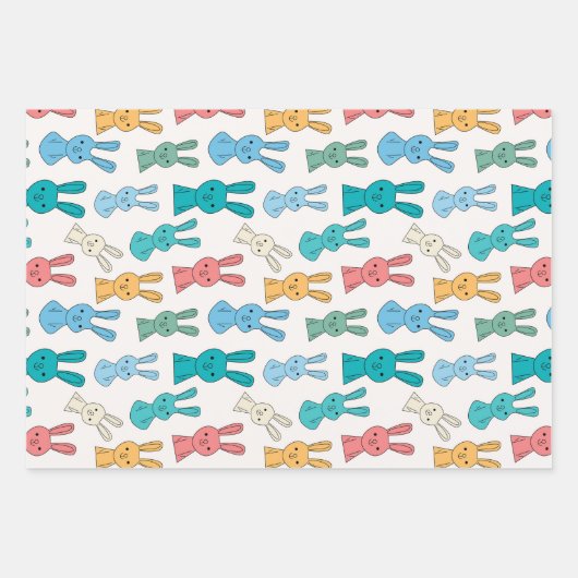 Paasbunny Inpakpapier Vel (Voorkant)