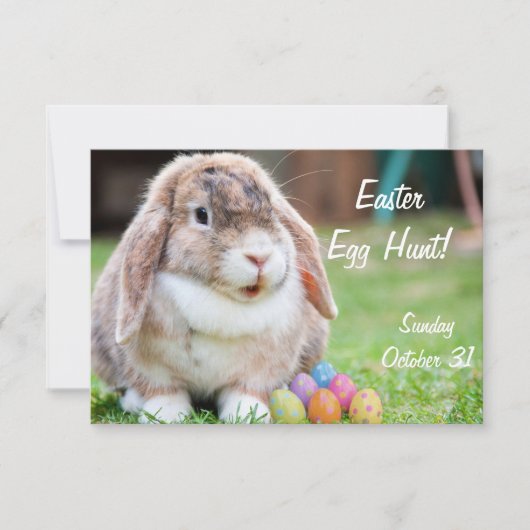 Paasbunny Kaart (Voorkant)