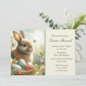  paasbunny kaart (Staand voorkant)