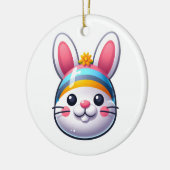 Paasbunny Keramisch Ornament (Links)