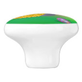 Paasbunny Keramische Knop (Zijkant)