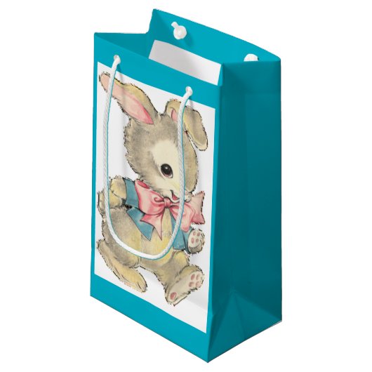  paasbunny klein cadeauzakje (Voorkant Gekanteld)