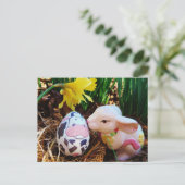 PaasBunny Koe Egaliday Briefkaart (Staand voorkant)