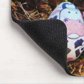 Paasbunny Koe Eieren Muismat (Hoek)