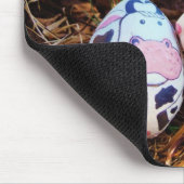 PaasBunny Koe Eieren Muismat (Hoek)