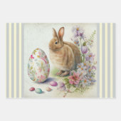  paasbunny & kuiken inpakpapier vel (Voorkant 2)