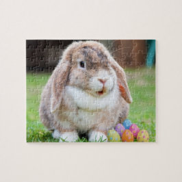 Paasbunny Legpuzzel