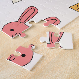 Paasbunny Legpuzzel