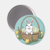 Paasbunny Magnet Festive Easter Decorations (Voorkant / Achterkant)