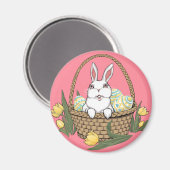 Paasbunny Magnet Festive Easter Decorations (Voorkant / Achterkant)