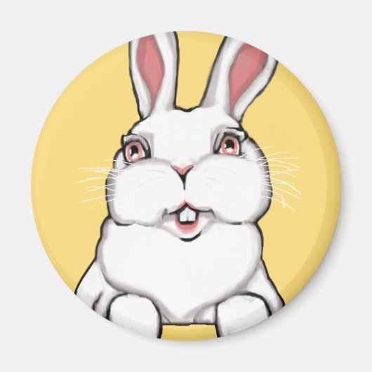 Paasbunny Magnet Festive Easter Decorations (Voorkant)