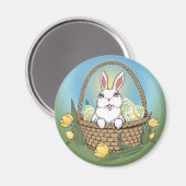 Paasbunny Magnet Festive Easter Decorations (Voorkant / Achterkant)