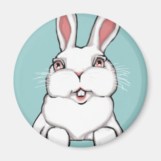 Paasbunny Magnet Festive Easter Decorations (Voorkant)