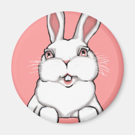 Paasbunny Magnet Festive Easter Decorations (Voorkant)