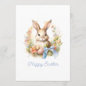 Paasbunny Menu (Achterkant)