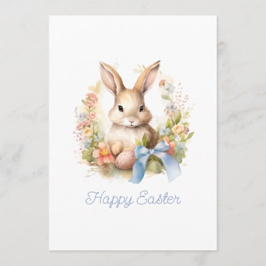 Paasbunny Menu (Achterkant)