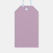 Paasbunny met bloemen cadeaulabel (Achterkant)