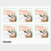 PaasBunny met Carrots Gift Sticker & Labels (Vel)