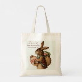 paasbunny met eieren tote bag (Achterkant)