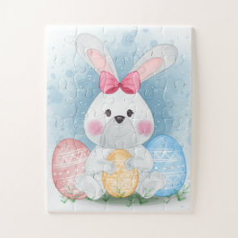Paasbunny met paaseieren - puzzle (30 os pcs) legpuzzel