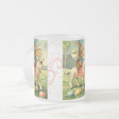 paasbunny-Mok Matglas Koffiemok (Voorkant links)