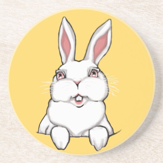 PaasBunny Onderzetters Cute Rabbit Gifts (Voorkant)