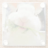 PaasBunny-Onderzetters Glazen Onderzetter (Achterkant)