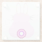 PaasBunny-Onderzetters Glazen Onderzetter (Achterkant)